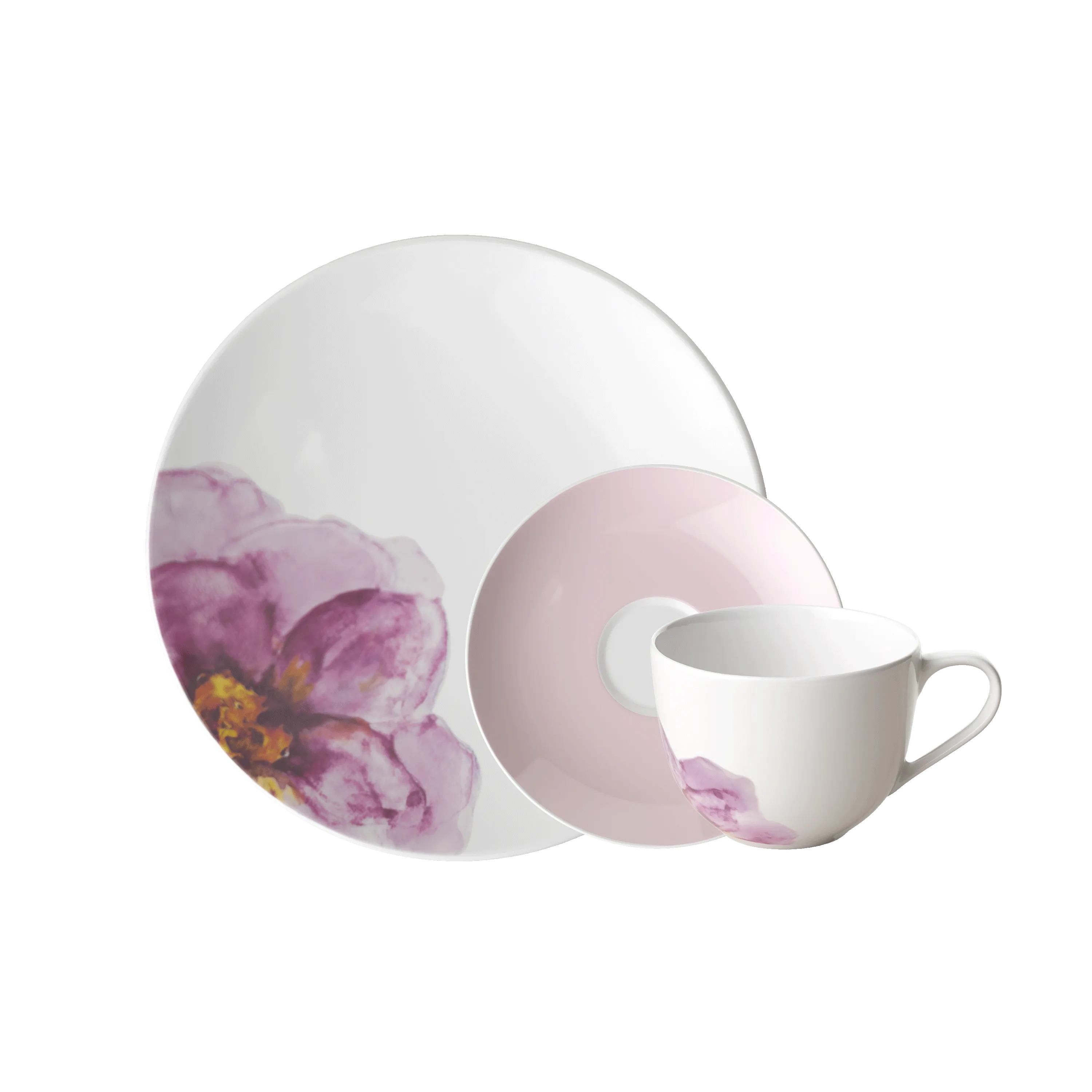 

Кофейный сервиз «Роуз Гарден» Villeroy & Boch, белый