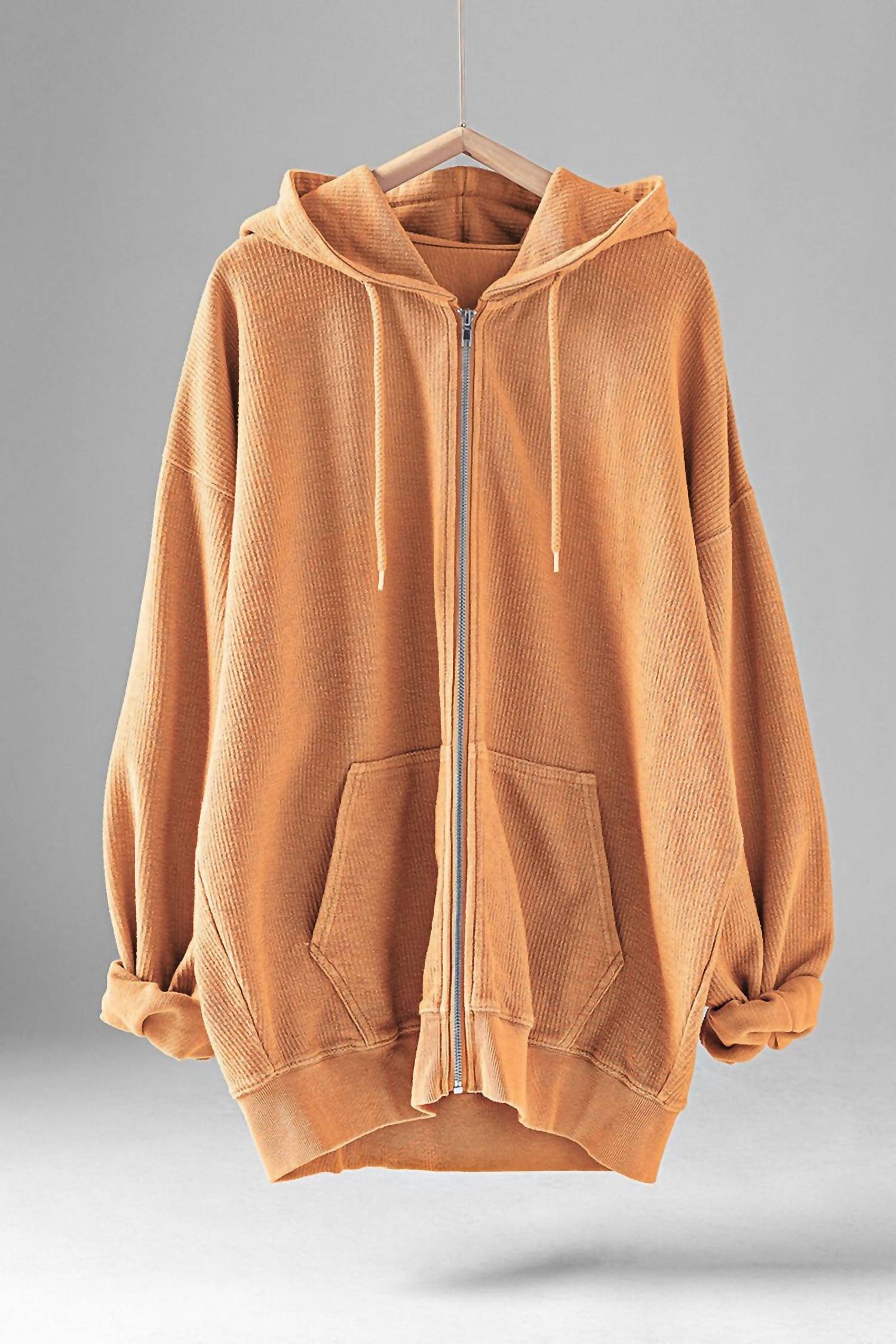 

Женский оверсайз худи Emily в терракотовом цвете Urban Daizy, оранжевый