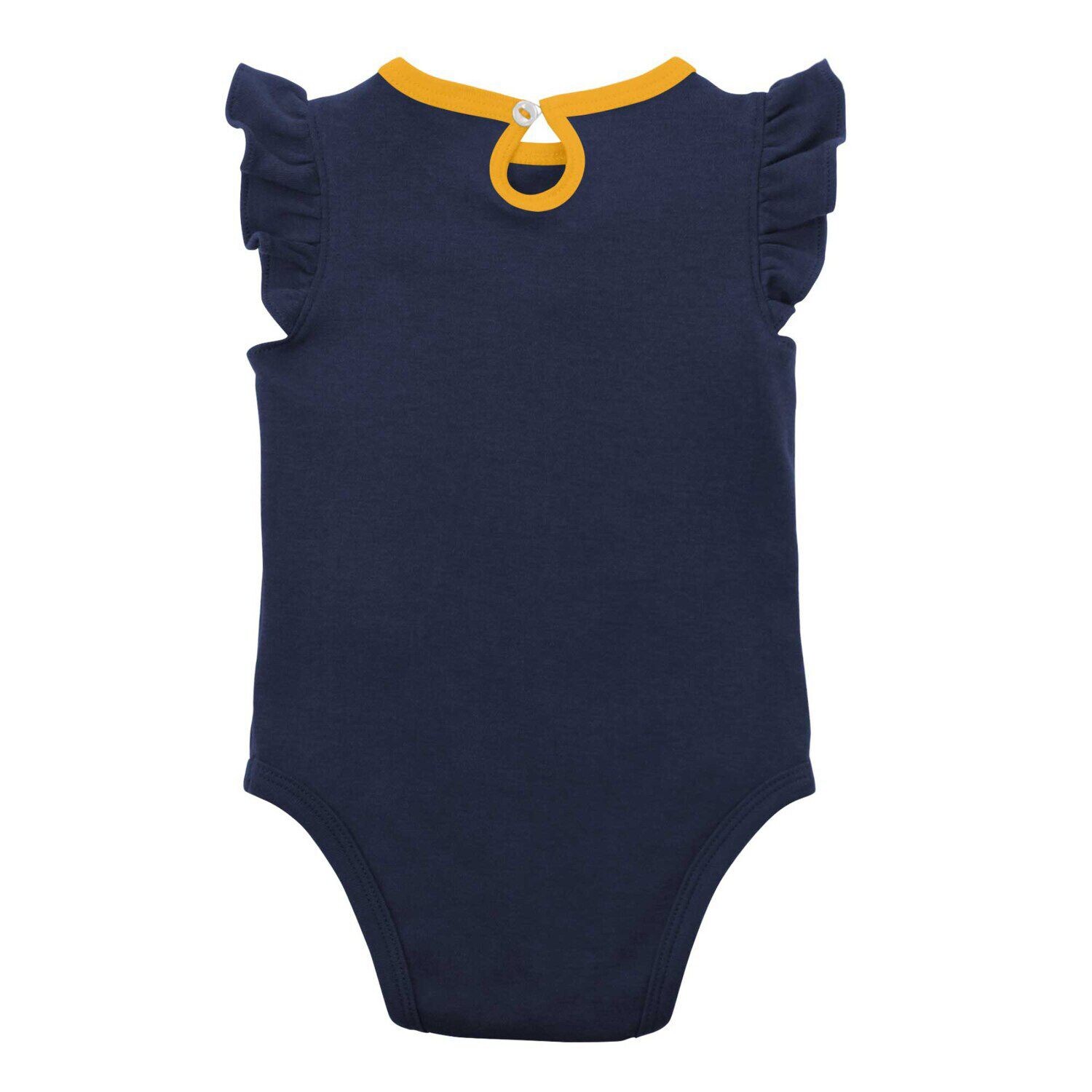 Комплект из двух боди для младенцев Темно-синий/Хезер-Серый Milwaukee Brewers Little Fan Outerstuff — фото 3