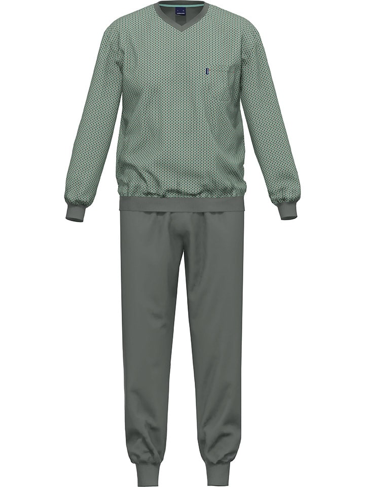 

Ammann Пижама серо-зеленого цвета