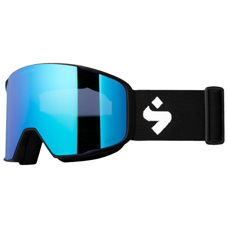 

Горнолыжные очки Boondock Rig Reflective, матово-черные, аквамариновые Sweet Protection