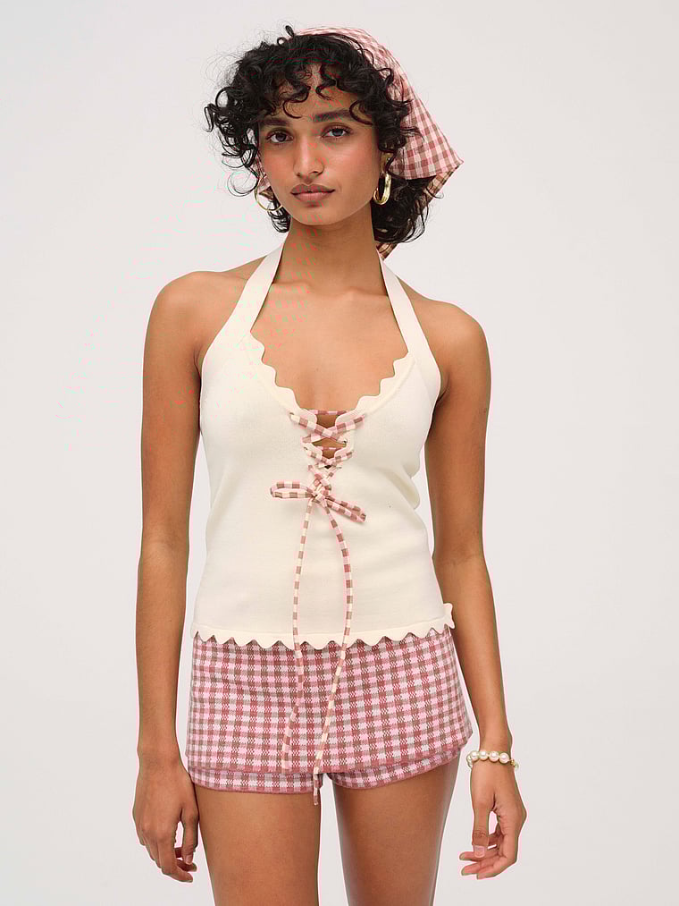 

Майка Sisi с гребешком For Love & Lemons, мультиколор