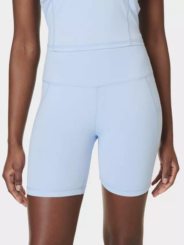 

Шорты Sweaty Betty All Day Active 6" Sports, цвет breeze blue