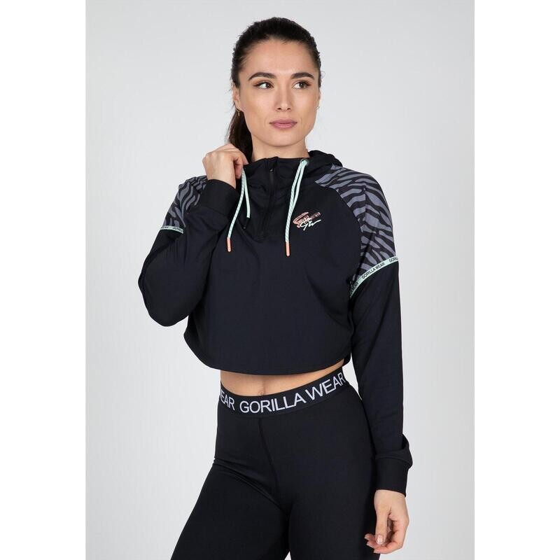 

Толстовка с укороченным топом - Zion - Черный GORILLA WEAR, цвет schwarz