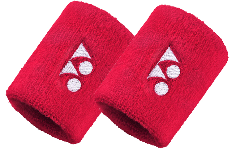 

Браслеты для бега, велоспорта, волейбола, тенниса и бадминтона дышащие, согревающие, защитные, базовые YONEX, красный