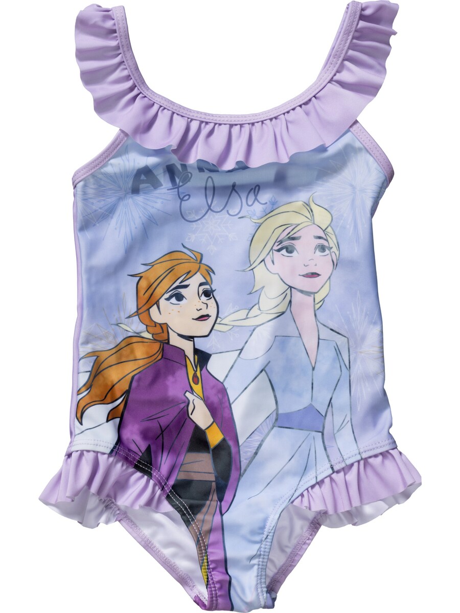 

Купальник DISNEY Frozen, фиолетовый/лавандовый/светло-фиолетовый