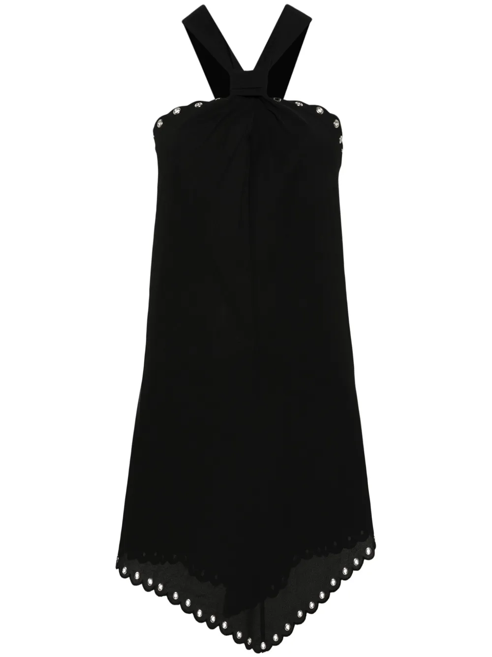 

Платье мини Tegany с фестонами ISABEL MARANT, черный