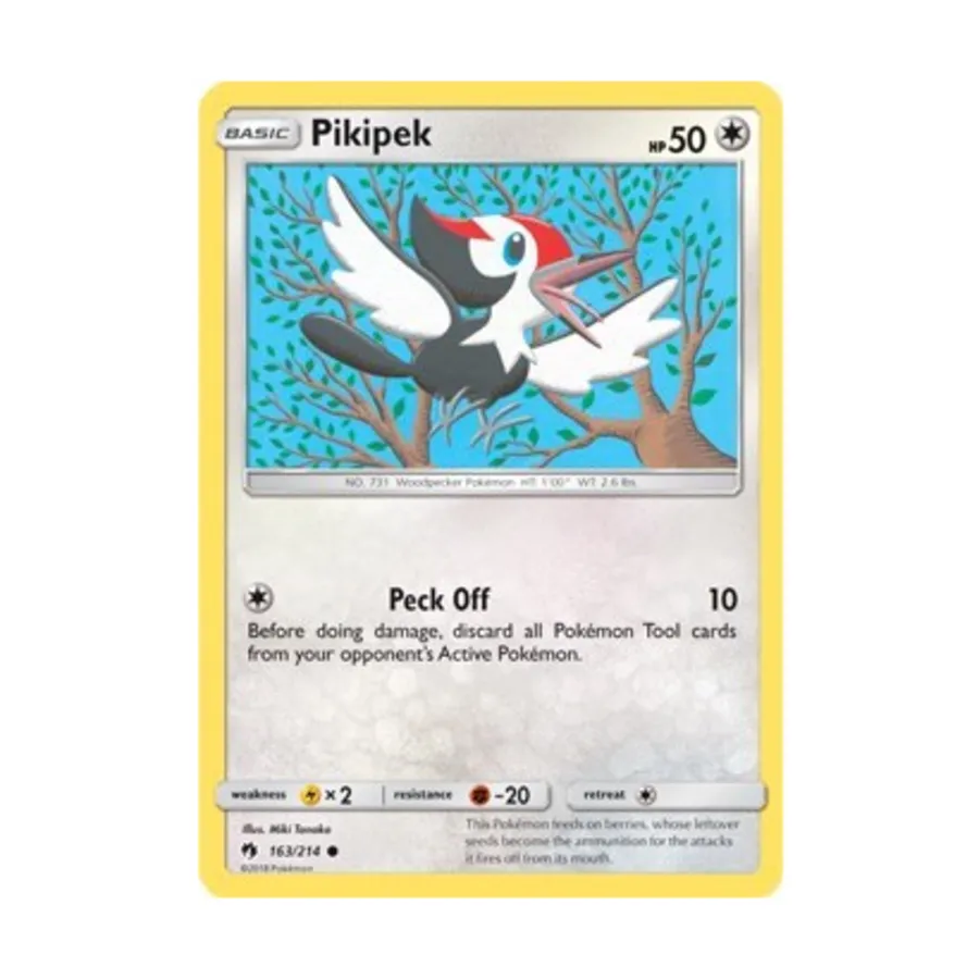 

CCG Пикипек (163) (C) #163, Pokemon - SM - Lost Thunder - Singles