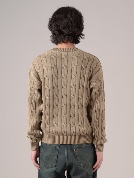 Свитер Carmel Cable Crew Levi's, Browns — фото 3