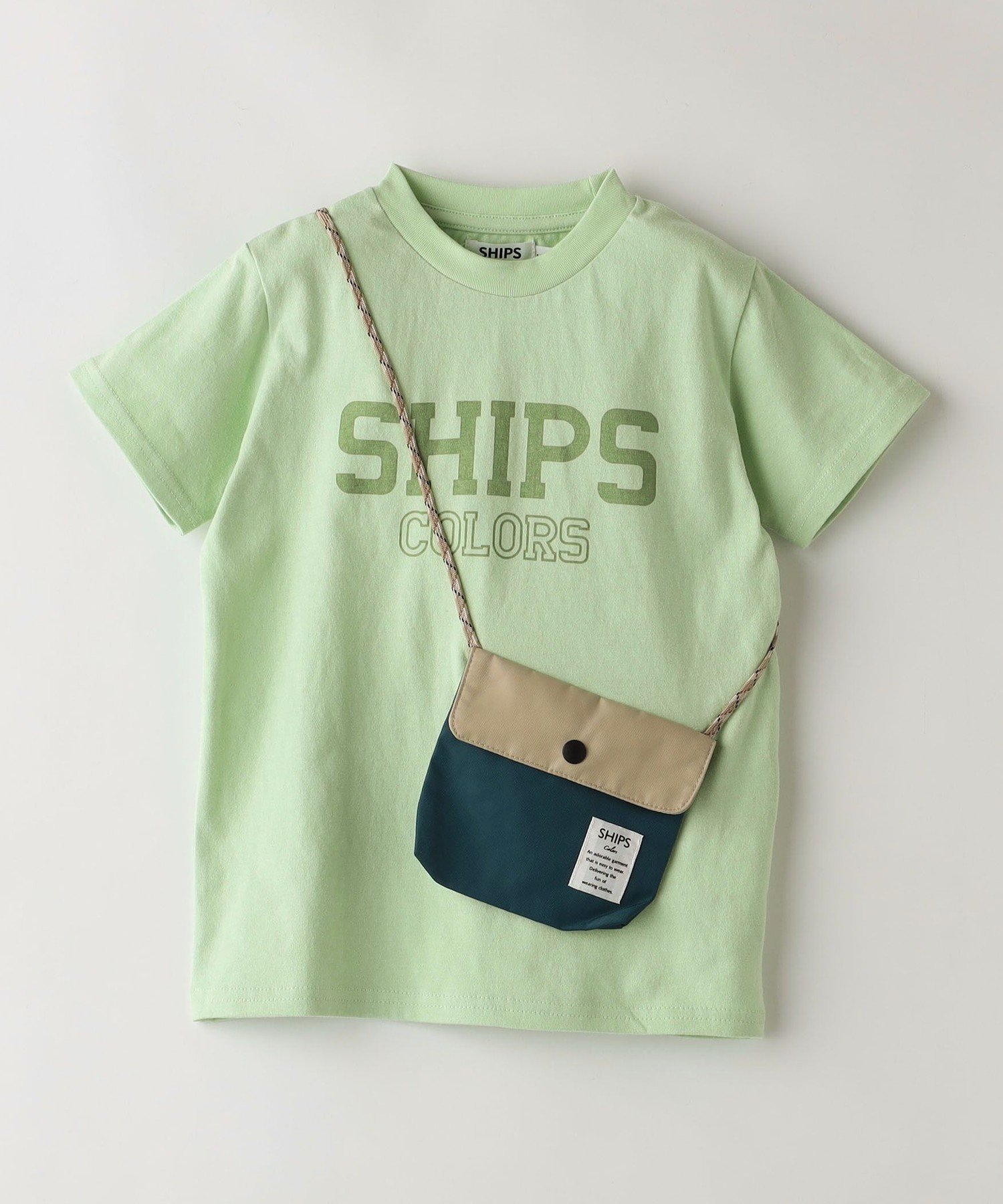 Цвета кораблей: Футболка-мешок (80~130 см)◇ SHIPS Colors, Light green — фото 2