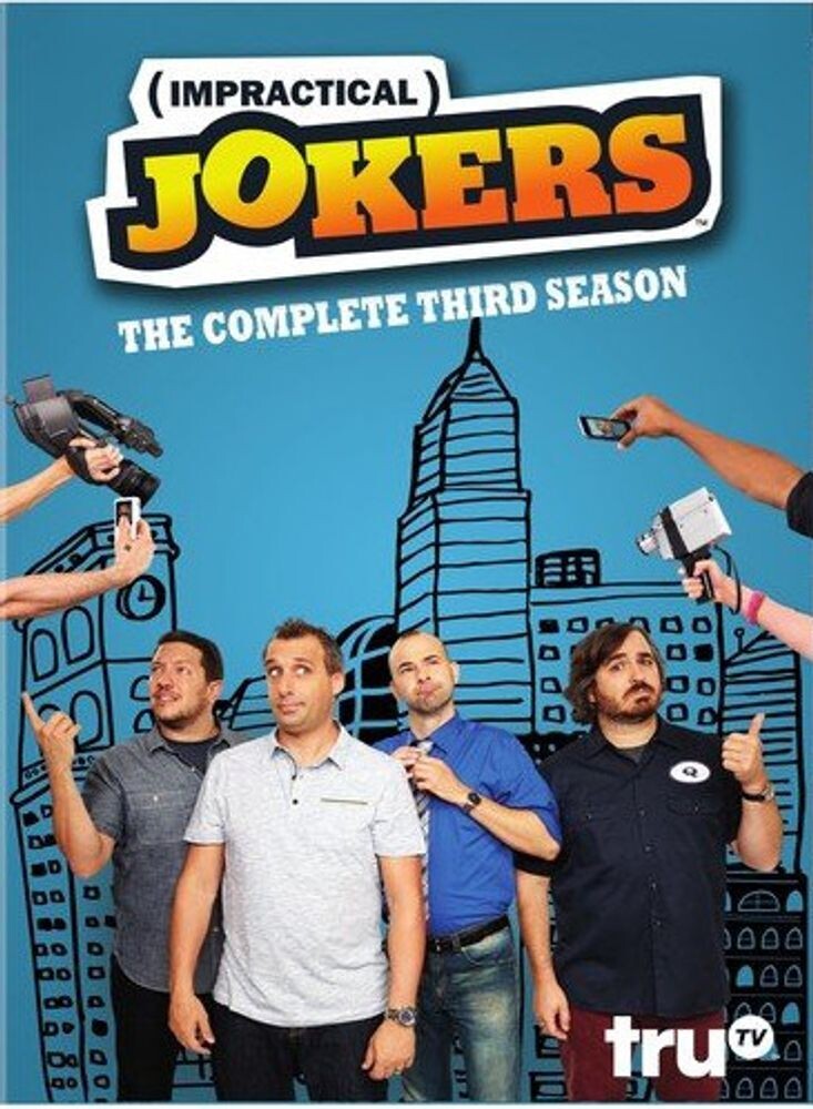 

Диск DVD Impractical Jokers: Season 3