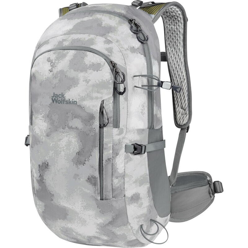 

Походный рюкзак Atmos Shape 28 серебристый по всей поверхности JACK WOLFSKIN, цвет weiss