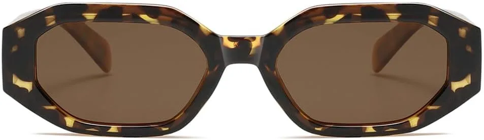 

Очки-солнцезащитные поляризованные в оправе для мужчин, нестандартной формы, женские солнцезащитные очки UV400 шестиугольной формы VFDHN, Green With Black