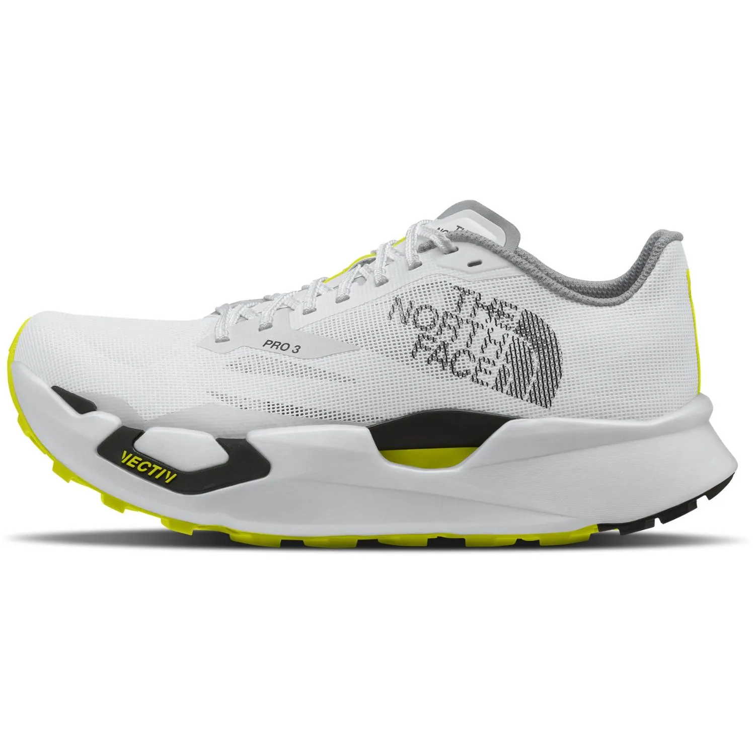 

Кроссовки для трейлового бега Summit Series VECTIV Pro 3 The North Face, White Ash/Sulphur Spring Green