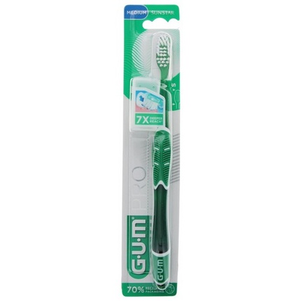 

Зубная щетка средней жесткости Technique Pro для бережной и глубокой чистки Gum