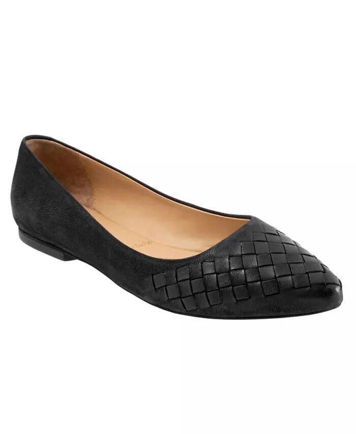 

Estee Тканые балетки Trotters, черный