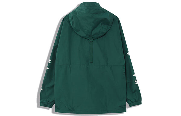 Куртка adidas originals Regen Wbreaker Windproof Hooded Jacket Green, зеленый — фото 2