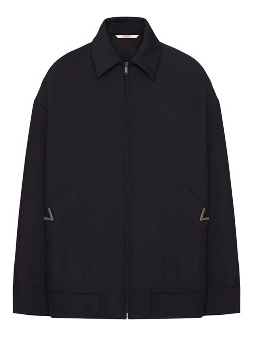 

Бушлат с декором V Valentino Garavani, синий