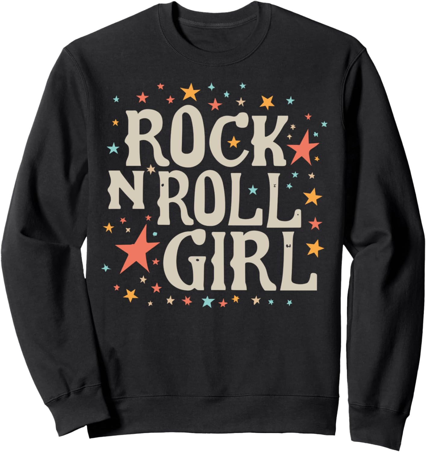 

Толстовка «Девушка в стиле рок-н-ролл» Дарла Rock N Roll Girl, черный