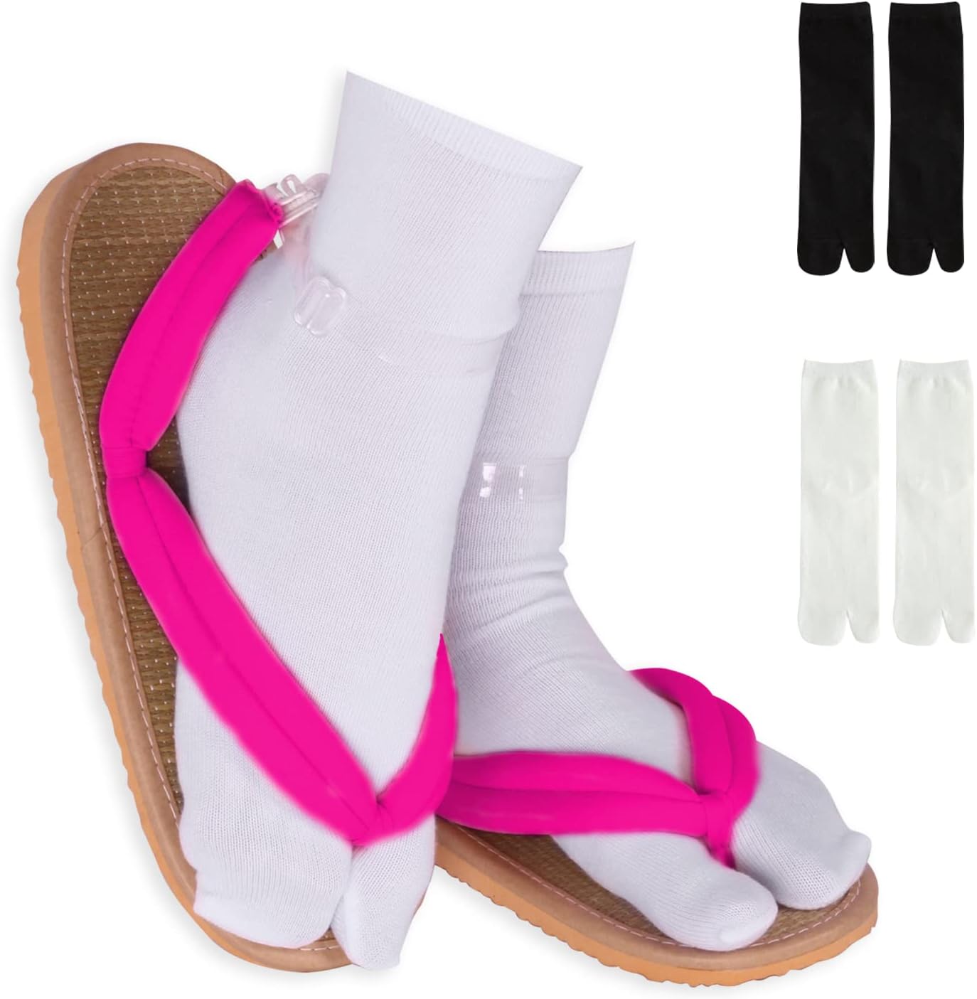 

Аниме унисекс косплейные сабо, японский реквизит для косплея, Ошитари Toyep Cosplay, розовый