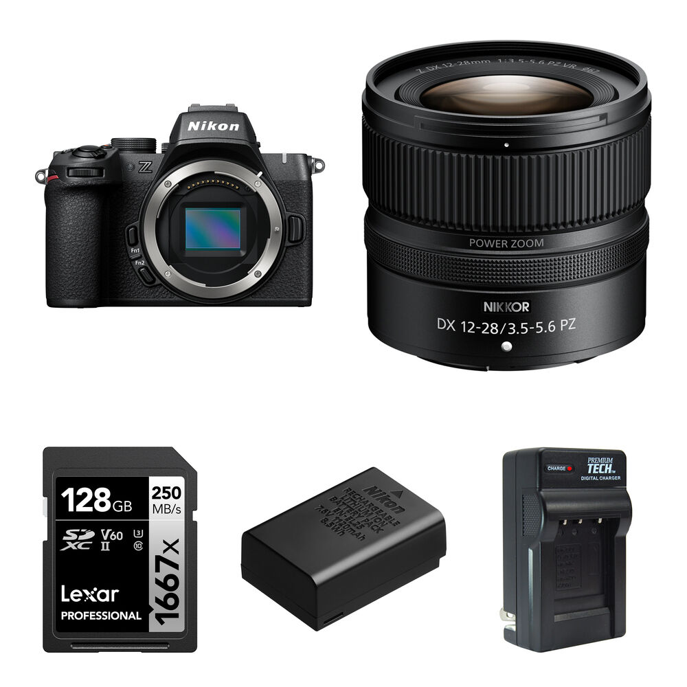 

Беззеркальная камера Nikon Z50 II Mirrorless Camera with 12-28mm f/3.5-5.6 Lens and