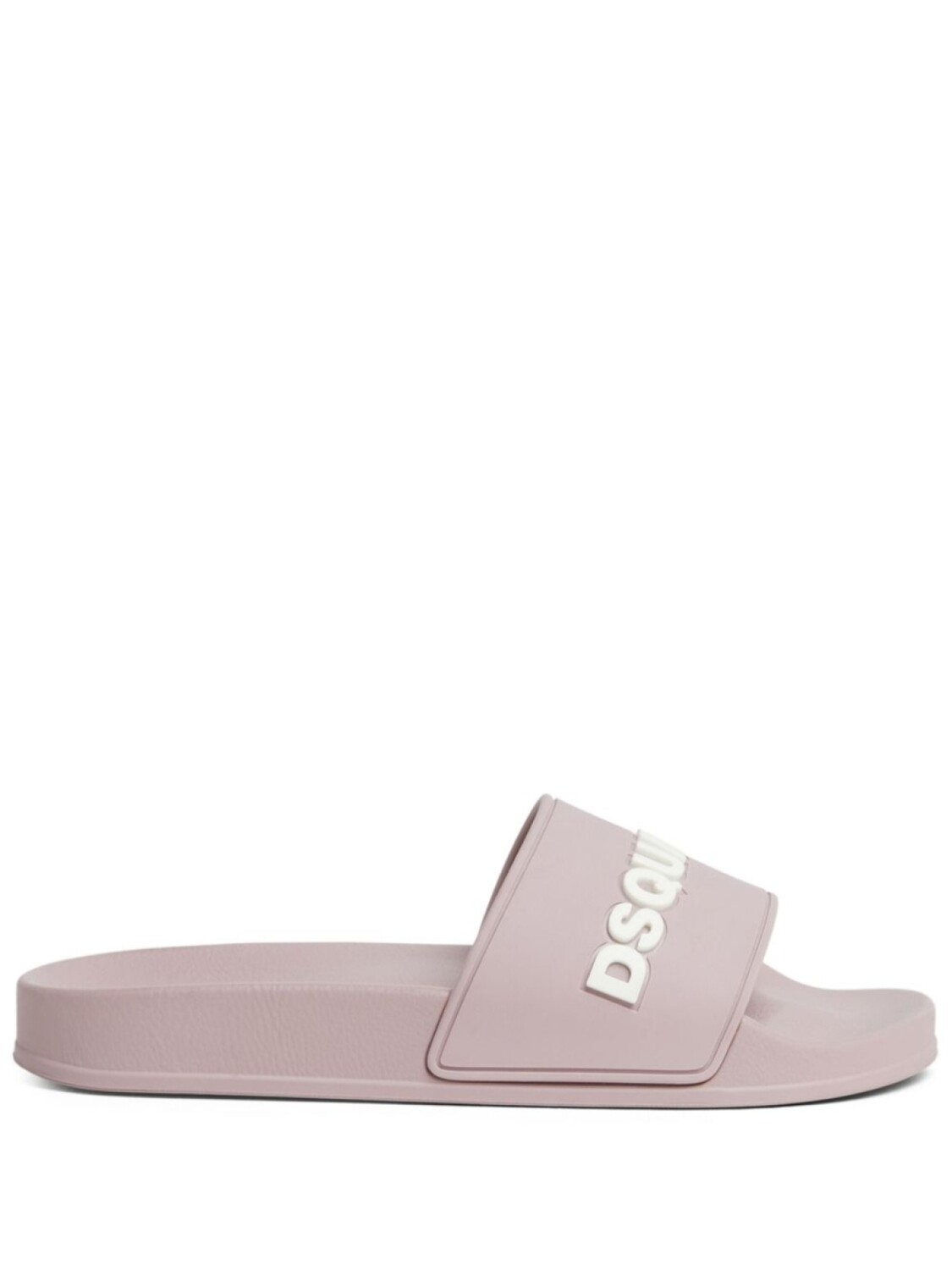 DSQUARED2 шлепанцы с тисненым логотипом, розовый