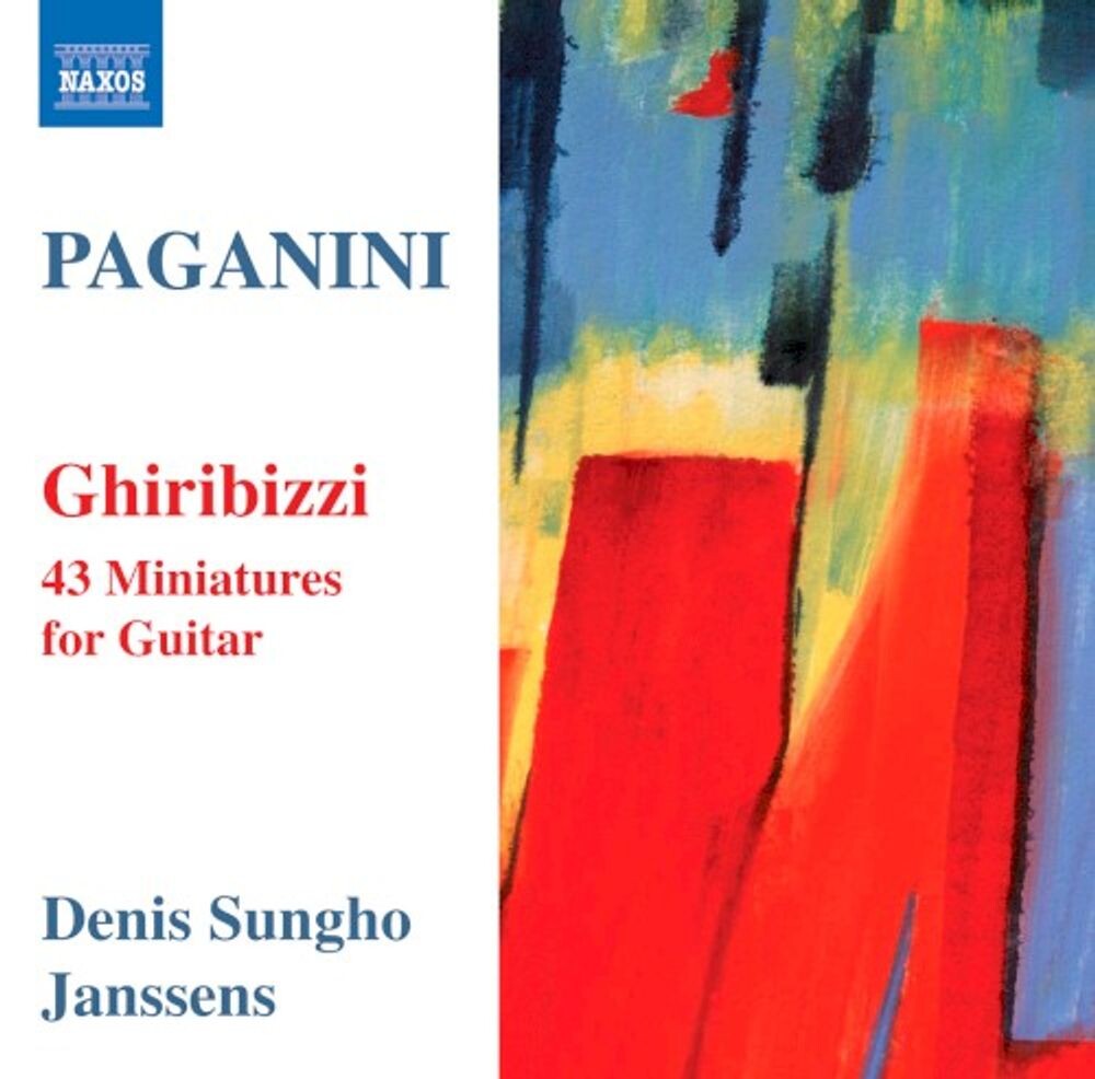 

Диск CD Paganini: Ghiribizzi - 43 Miniatures for Guitar - Niccolò Paganini, Denis Sungho Janssens