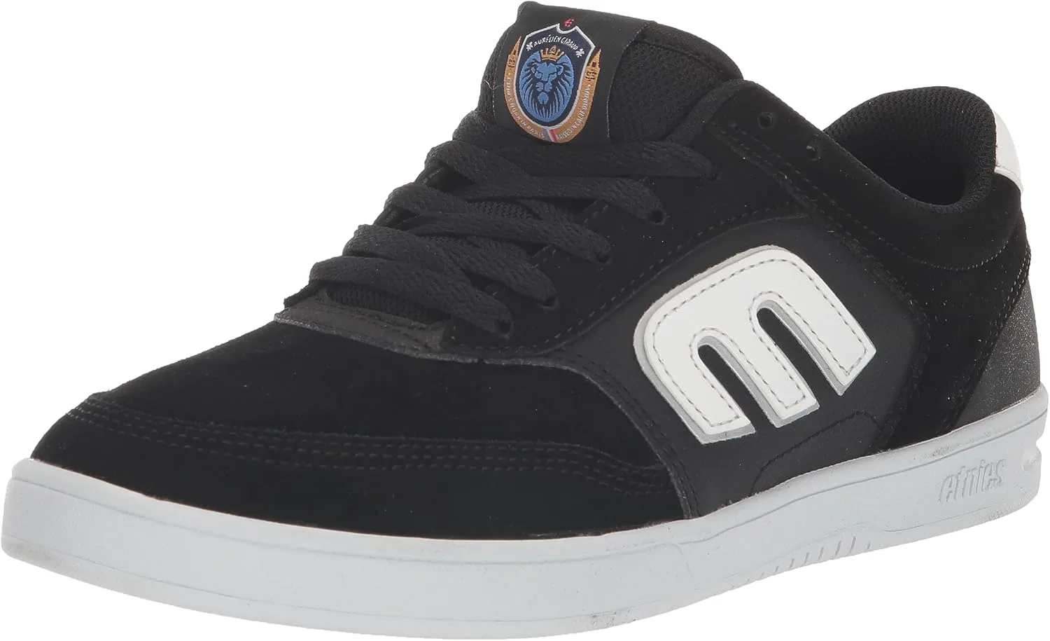 Мужские кеды Etnies The Aurelien Low Top, черно-белый — фото 2