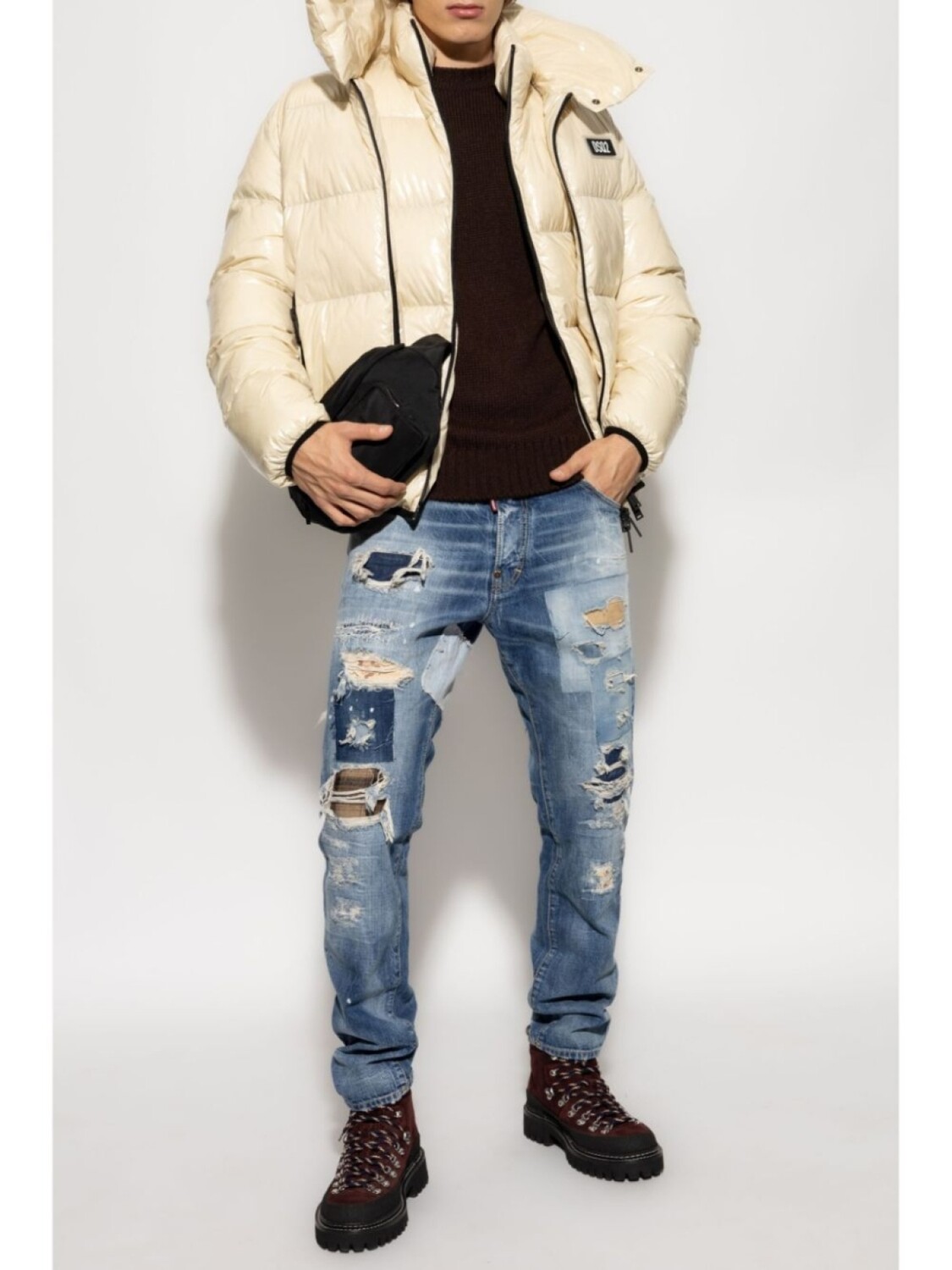 

DSQUARED2 пуховик, серый