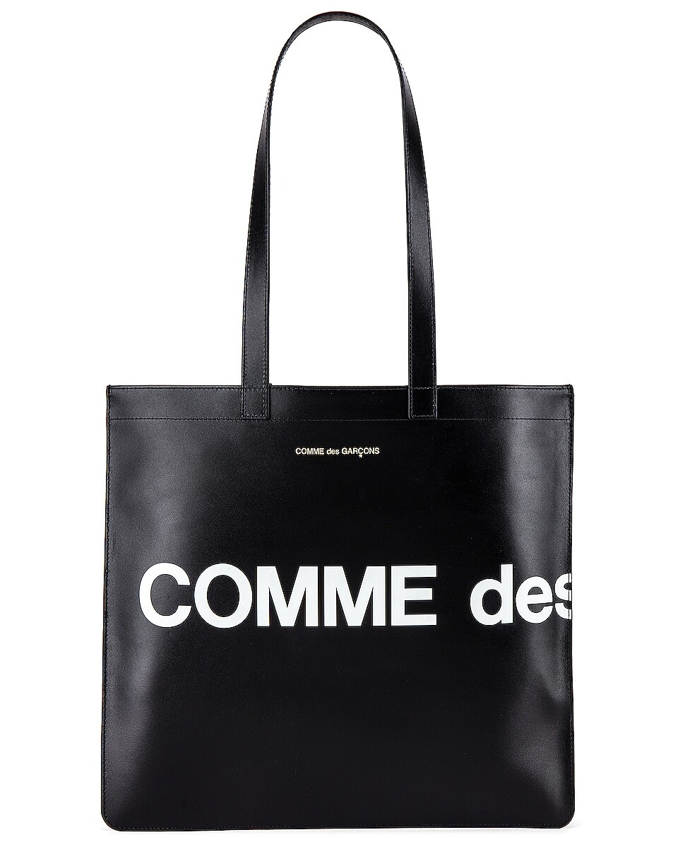 

Сумка-тоут Comme des Garçons Huge Logo, черный