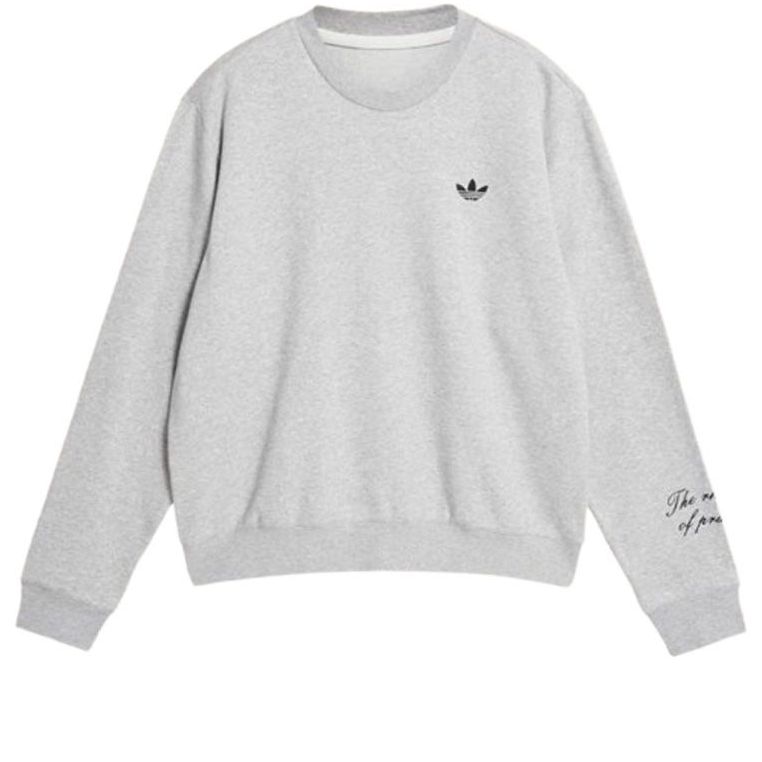 

Спортивная толстовка adidas x Wales Bonner Long Sleeve Sweatshirt Asia Sizing 'Grey' IW1172, серый