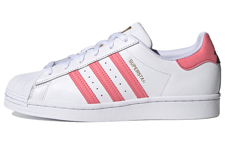 Кроссовки Adidas Originals Superstar White Pink Women's