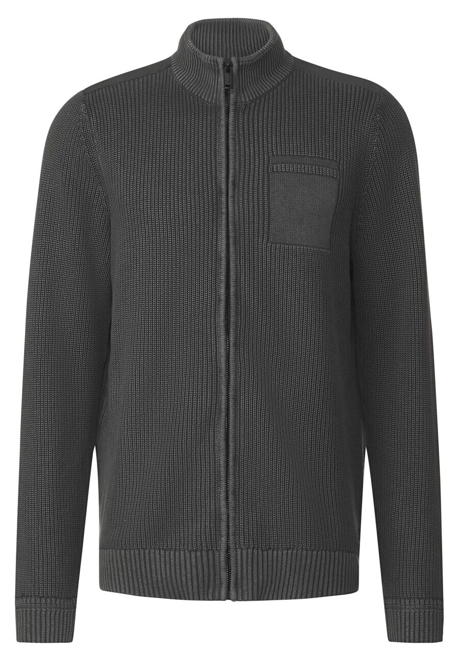 

Вязаный кардиган Street One Men, серый