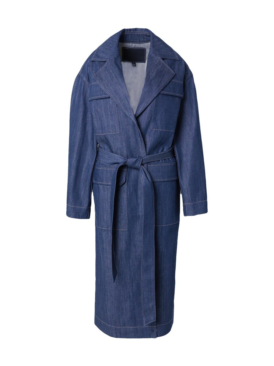 

Пальто Banana Republic Between-Seasons Coat, синий деним