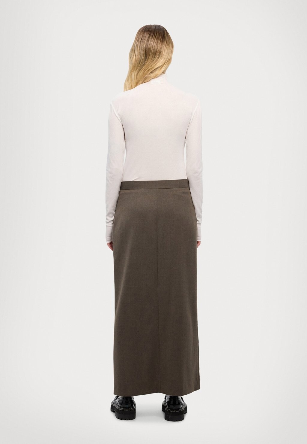 

Юбка макси Filippa K, светло-коричневый