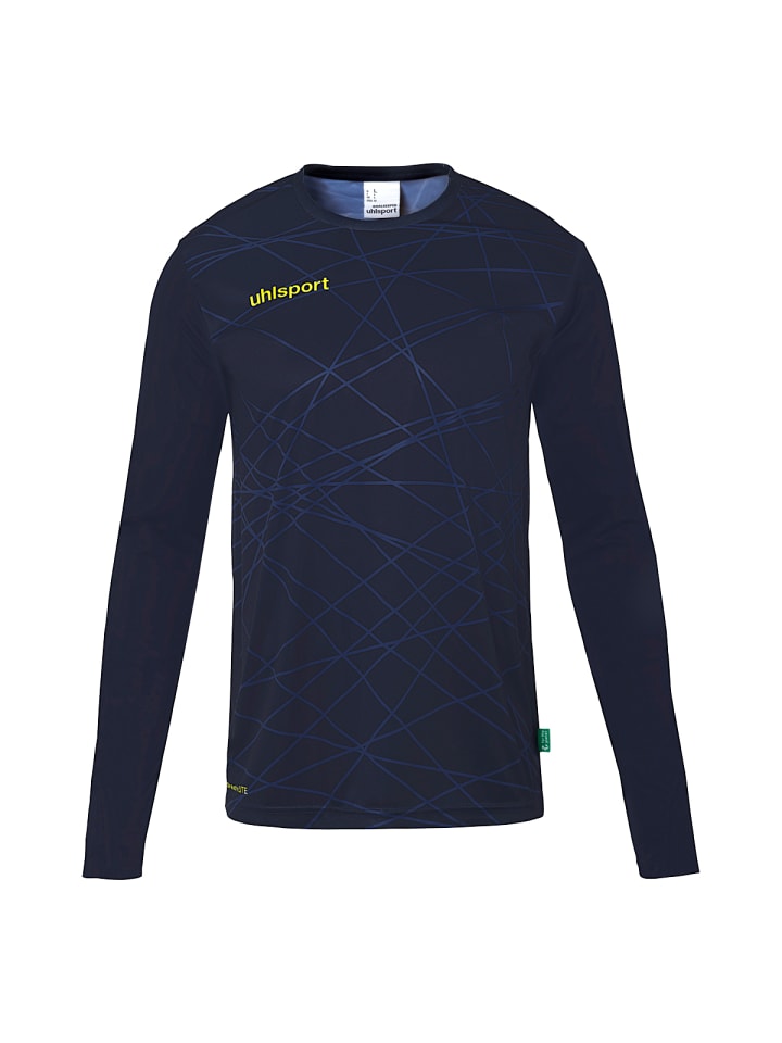 

Функциональный лонгслив uhlsport , цвет marine/fluo gelb