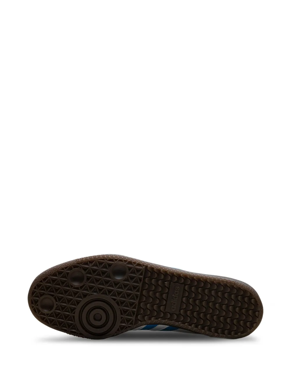 Кроссовки Samba OG White/Shock Cyan Adidas, белый — фото 4