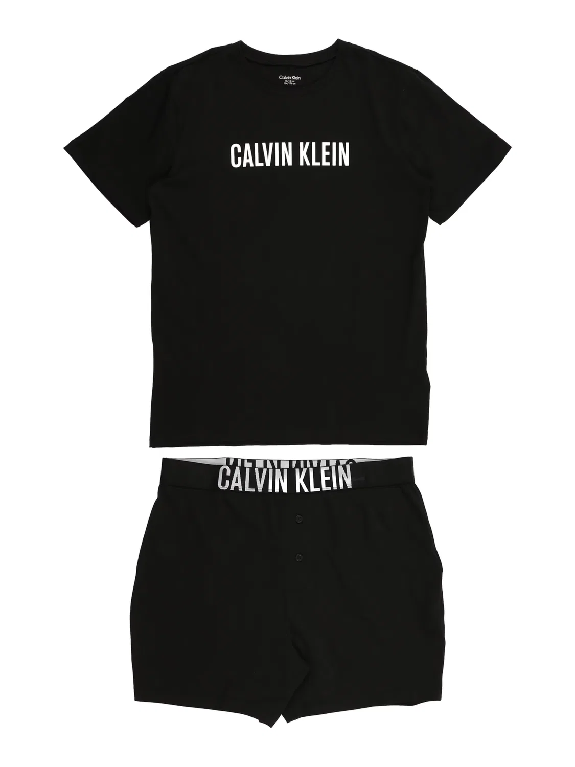 Пижама Calvin Klein Underwear Intense Power черного цвета