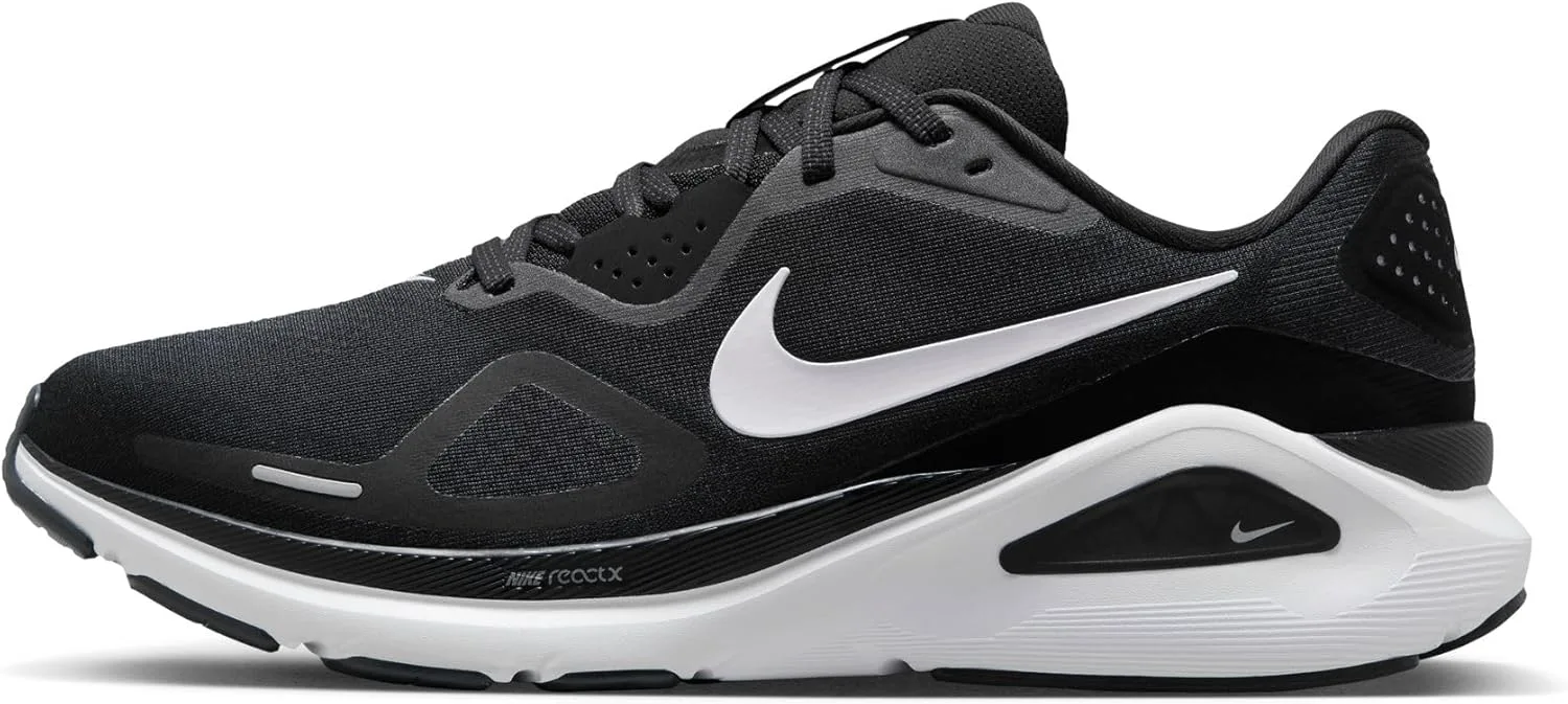 Мужские кроссовки Nike Structure 26, черный/белый/серый/металлик