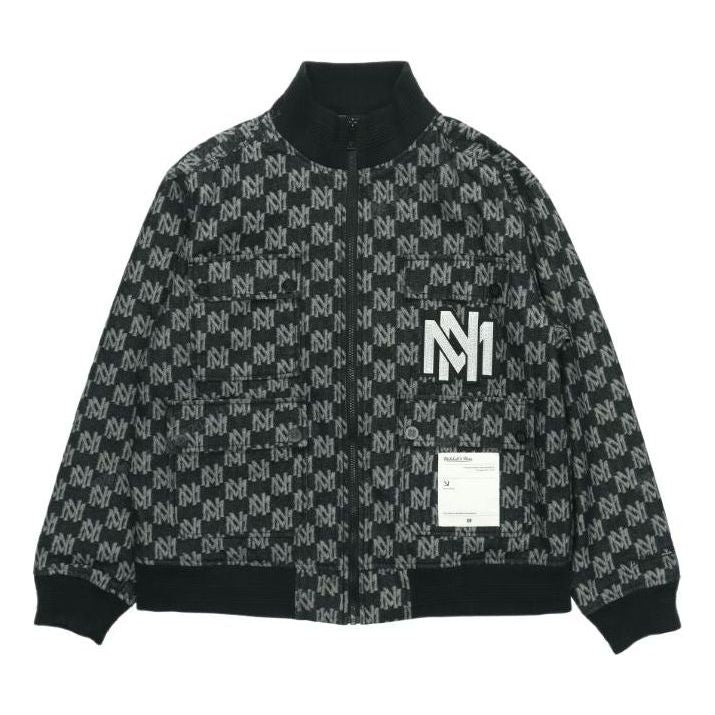 

Джерси Mitchell & Ness All Over Print Jacket 'Black', черный