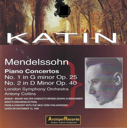 

CD диск Mendelssohn / Katin: Klavierkonzerte 1 & 2