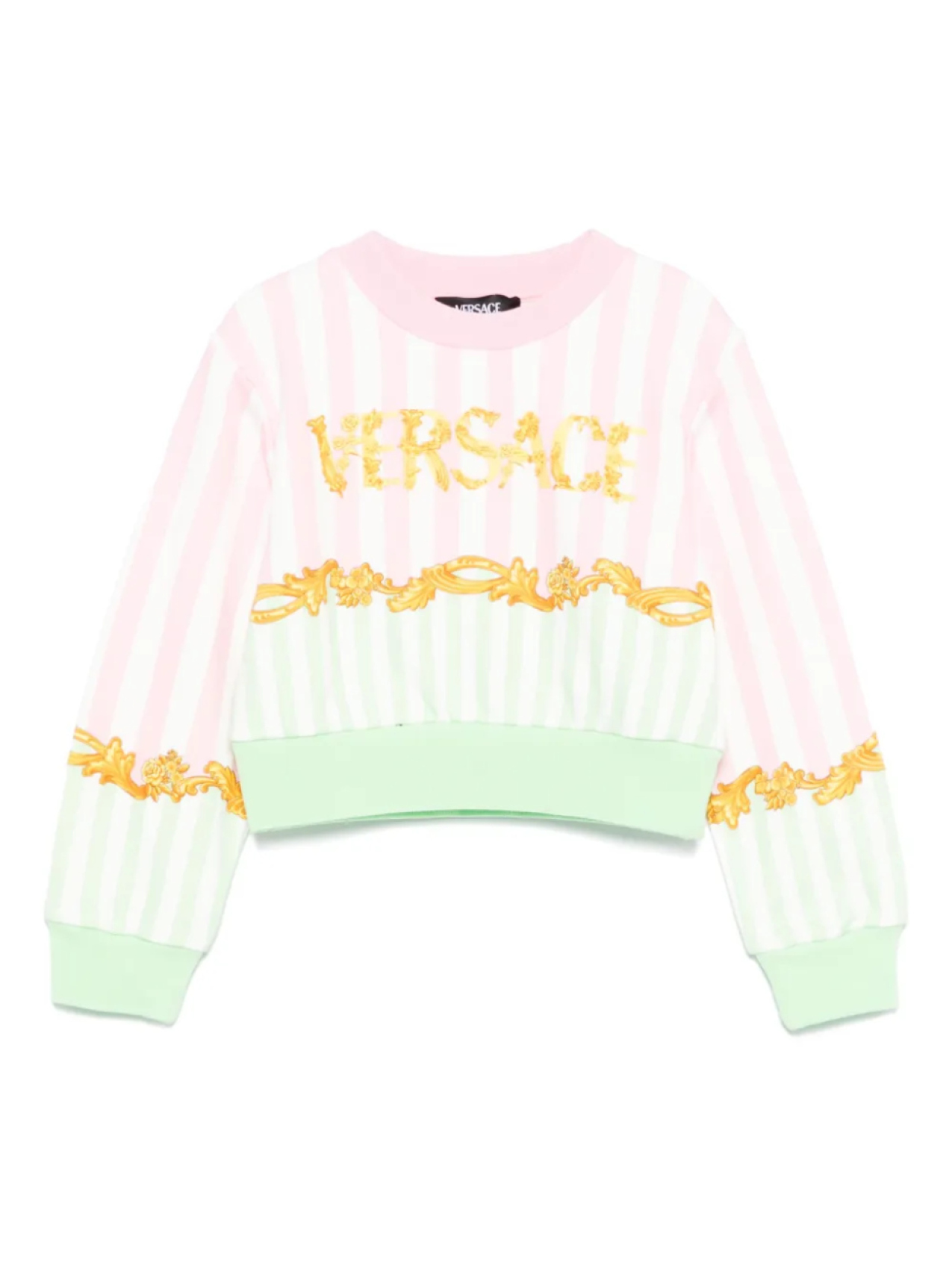 

Толстовка с логотипом Versace Kids, розовый