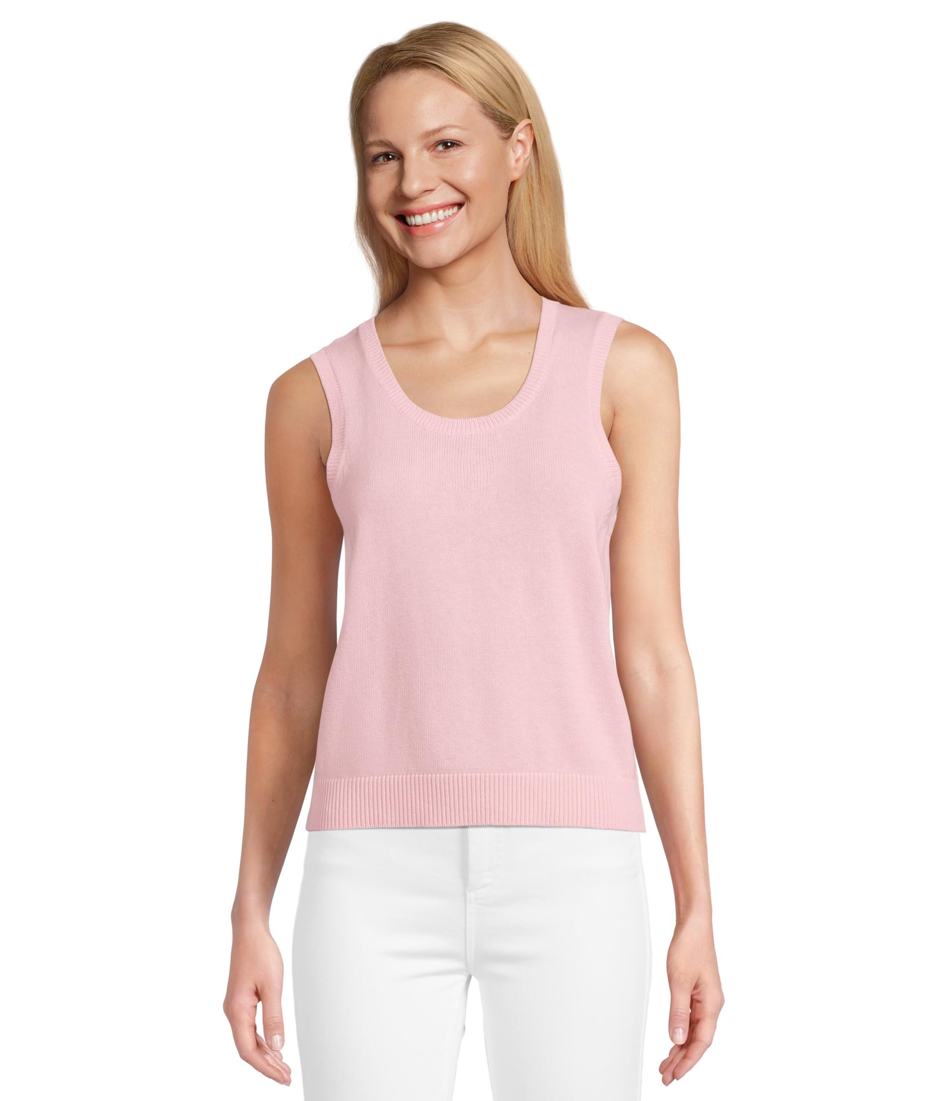 

Топ Lilly Pulitzer Amalia Sweater Tank, цвет Pink Muse