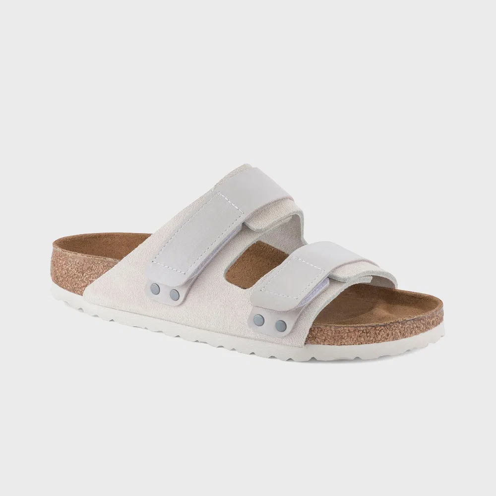 Мужские сандалии Uji из нубука и замши, антично-белые, от Birkenstock