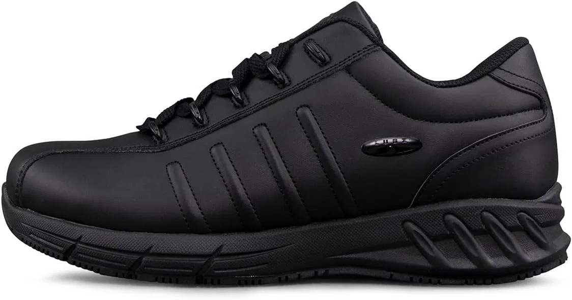 Мужские рабочие нескользящие ботинки Lugz Grapple, кухонная обувь, черные