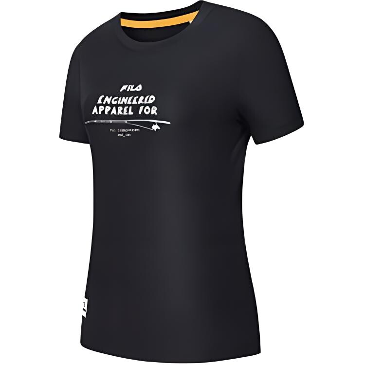 

ФИЛА Женская футболка FILA, цвет Black