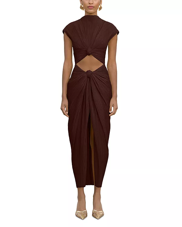 

Платье Иная с вырезами Cult Gaia, коричневый