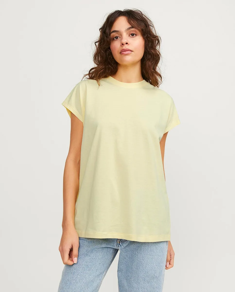 

Женская футболка оверсайз с короткими рукавами Jack & Jones, жёлтый