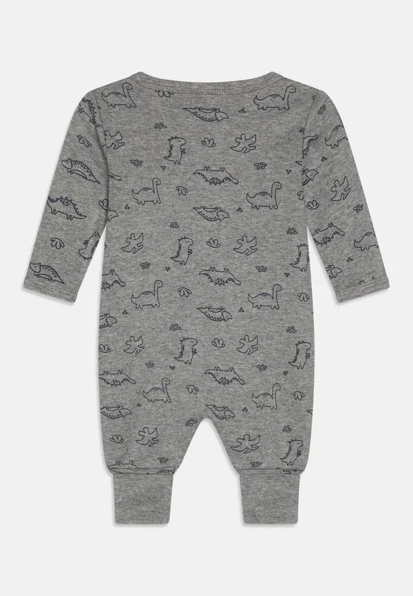 Боди Name It Nbmnightsuit dino 2 pack, серый меланж — фото 2