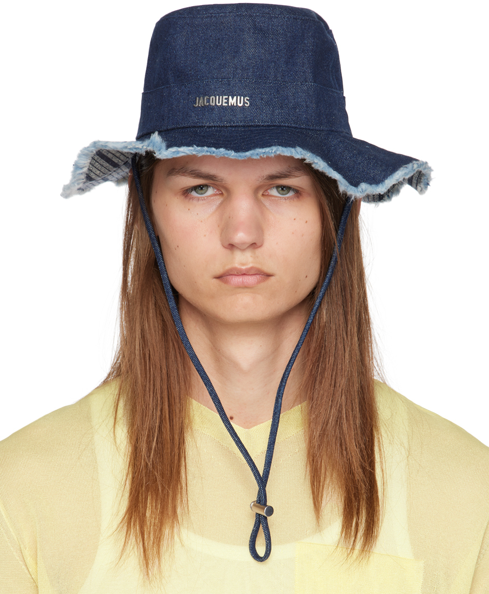 

Темно-синий - Панама La Casa 'Le bob Artichaut' JACQUEMUS
